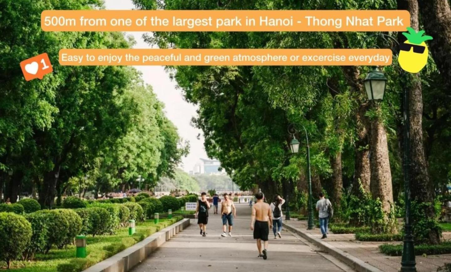 Lushstay Rooftop - Hanoi Train Station Chambre photo